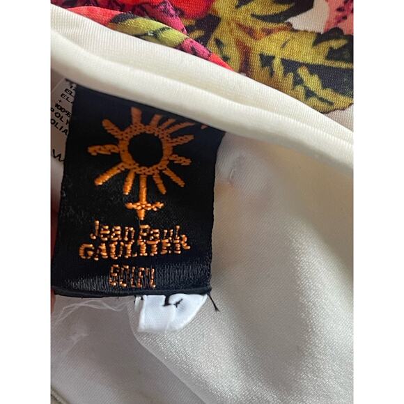 Jean Paul Gaultier Soleil Colkection Floral Dress - Picture 8 of 9